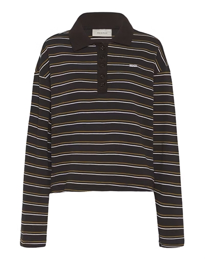 Gestuz - GZPilova Polo - Ganache Striped